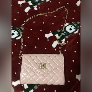 Badgley Mischka Diamond Quilt Convertible Crossbody Bag